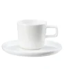 ASA Kaffeetasse OCO mit Untertasse 6er Set Weiß Keramik
