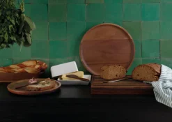 ASA Teller WOOD Ø 15 cm Holz braun