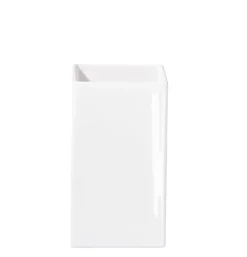 ASA Vase QUADRO 16 cm Keramik weiß