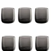 ASA Whiskyglas SARABI 6er Set - je 200 ml grau