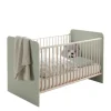 Babybett PRIZZI pastellgrün/ braun