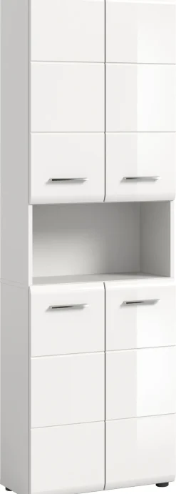 Bad-Hochschrank LOGAN weiß