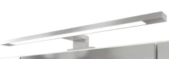 Bad-Spiegelschrank BRÜGGE grau 100cm