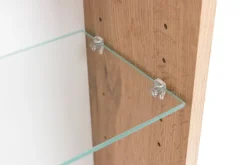 Bad-Spiegelschrank GENT braun MDF-Tür links