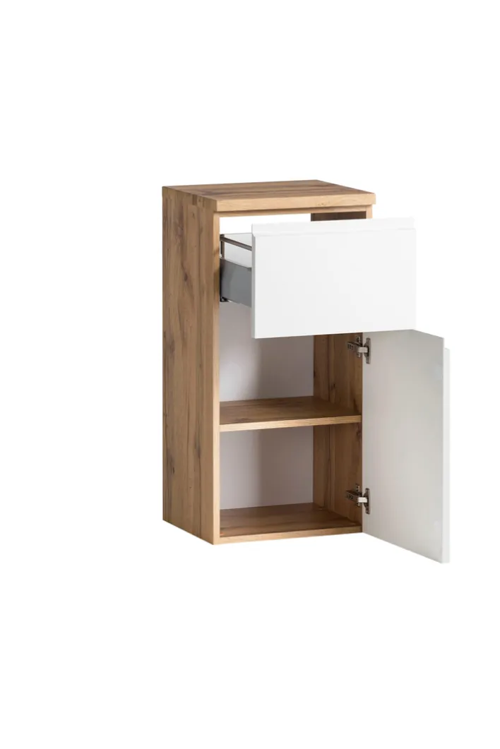 Bad-Unterschrank GENT weiß/braun 40cm