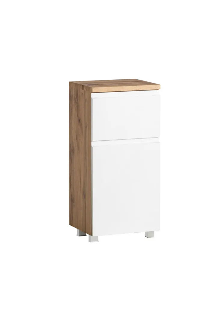 Bad-Unterschrank GENT weiß/braun 40cm