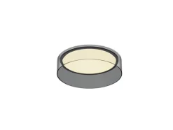 BANKAMP LED Deckenlampe FLAIR SMOKE 48 cm rauch