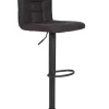 Barhocker AMANDA M 2er Set schwarz