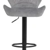 Barhocker BECKY 2er Set grau