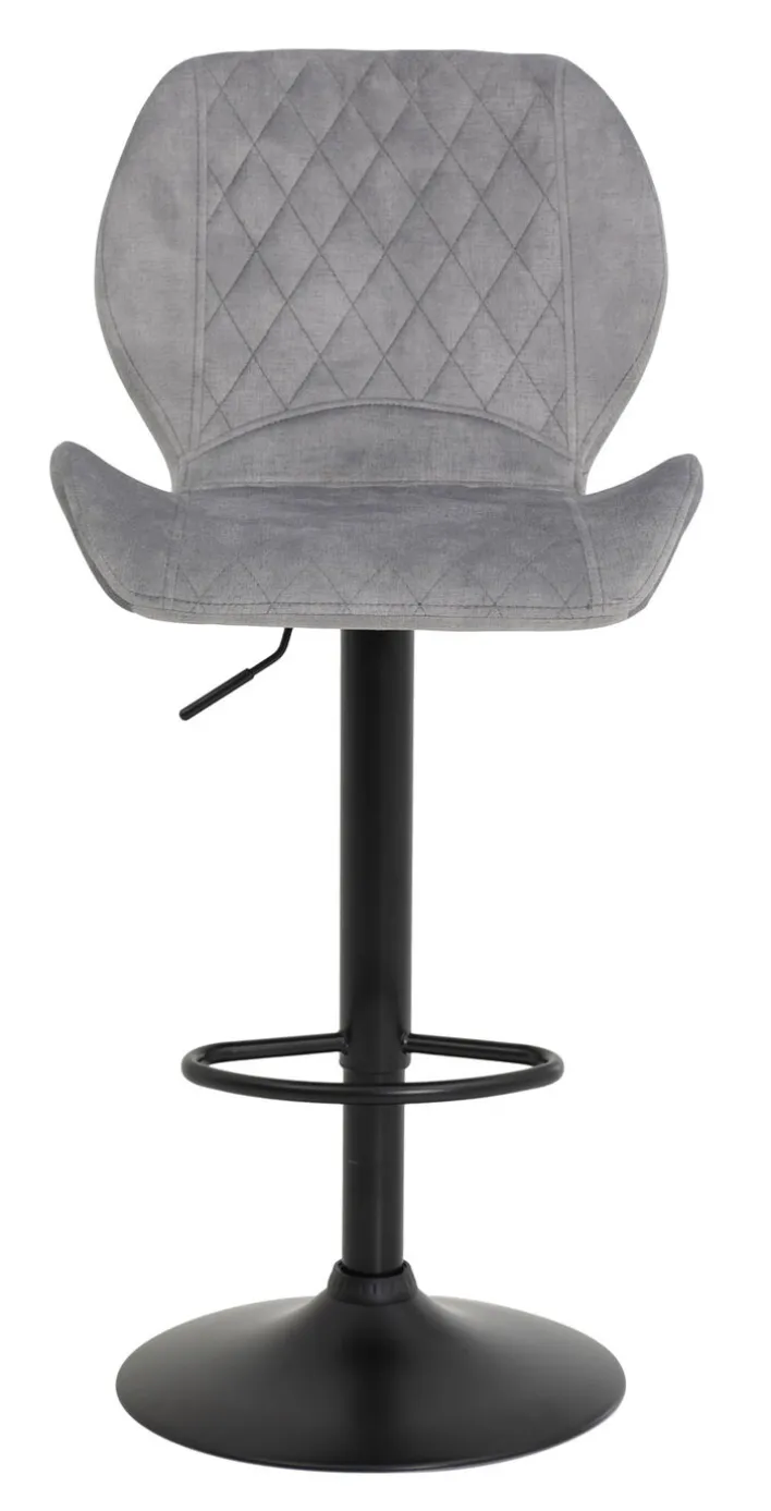 Barhocker BECKY 2er Set grau