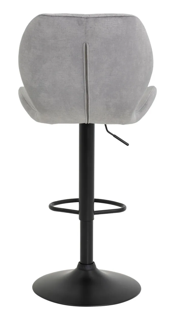 Barhocker BECKY 2er Set grau