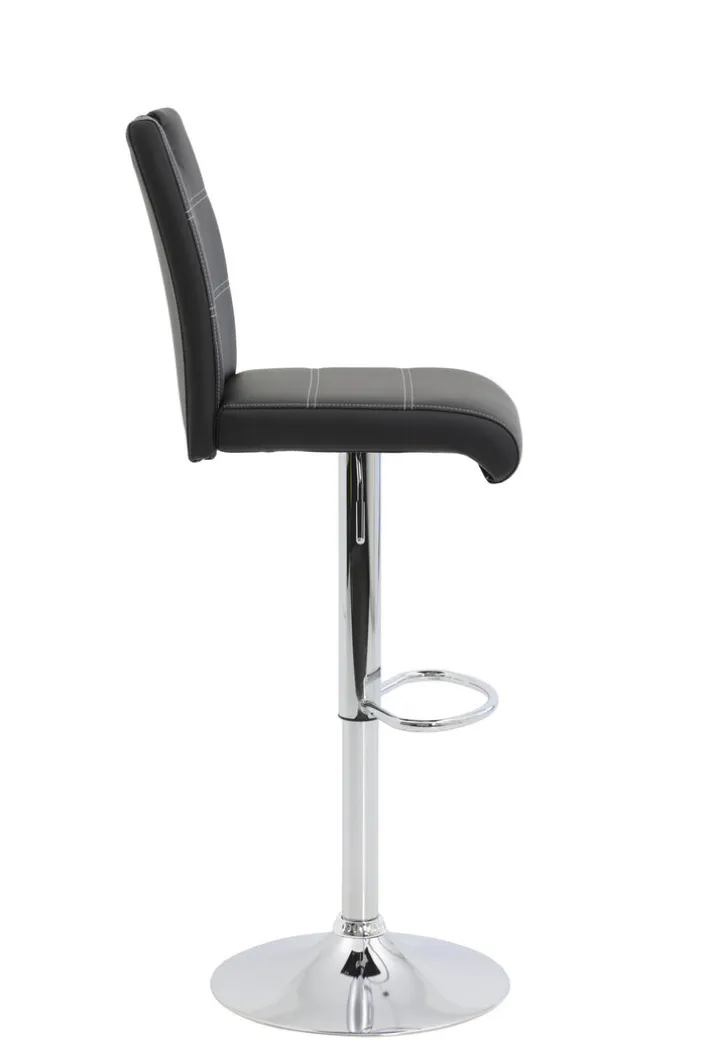 Barhocker MIRANDA L 2er Set schwarz