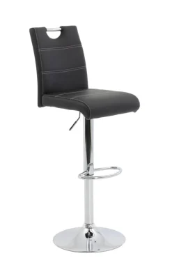 Barhocker MIRANDA L 2er Set schwarz