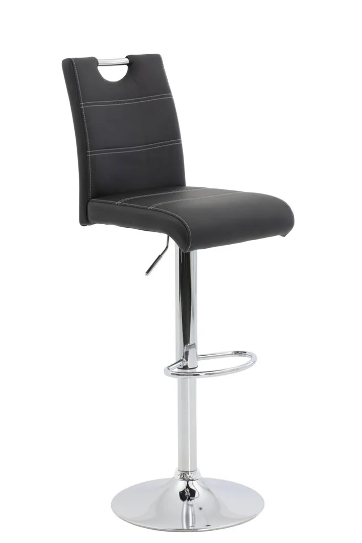 Barhocker MIRANDA L 2er Set schwarz