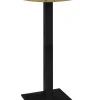 Bartisch JARO 70 x 70 cm braun/schwarz