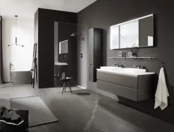 b.collection Rahmenspiegel STRAIGHT 140 cm schwarz