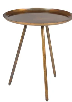 Beistelltisch LANDO 48 x 46 cm kupferfarbig
