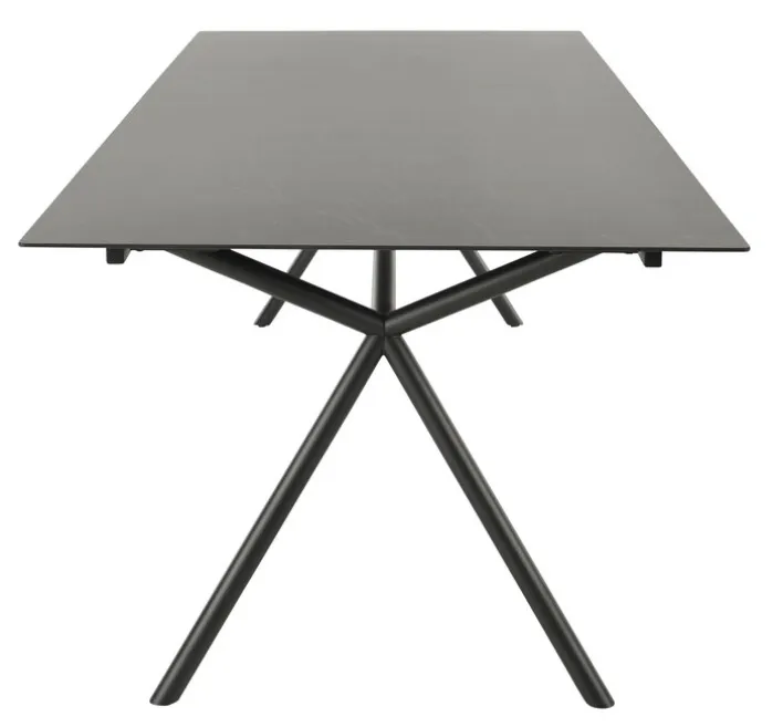 bert plantagie Esstisch 200 x 100 cm Dark Marble