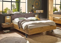 Bettanlage TRATTINO 180 x 200 cm braun/ graphit