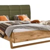 Bett GRAND NOBILE 180 x 200 cm braun/ grün
