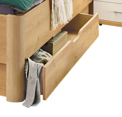 Bettschubkasten KANADA 2er Set Eiche Bianco