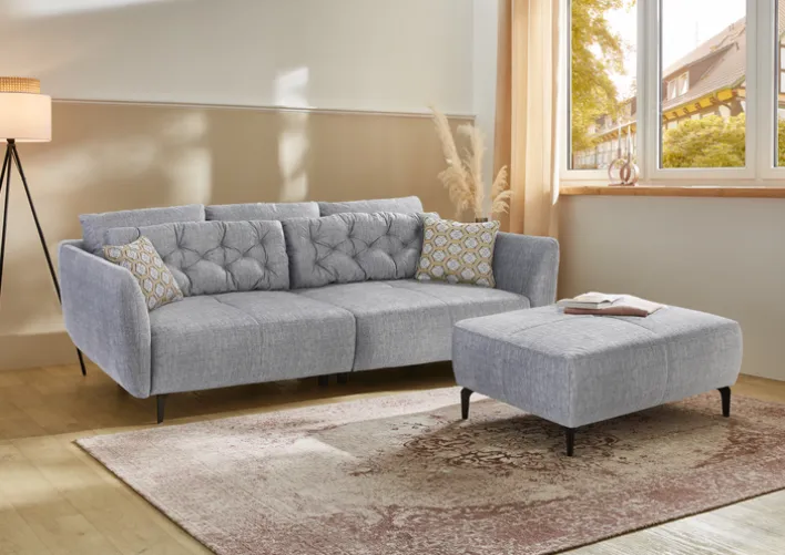 Bigsofa CHASE grau