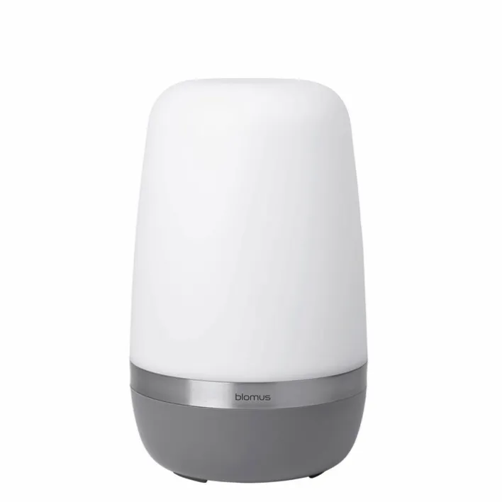 blomus Akku LED mobile Tischlampe SPIRIT 35 cm warm grey