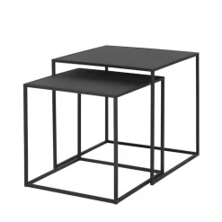 blomus Beistelltisch-Set FERA 2-teilig schwarz