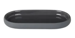 blomus Tablett SONO 19 cm Stein magnetgrau