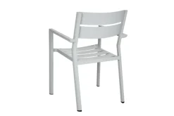 Brafab Stapelstuhl Garten DELIA AL 2er Set light grey