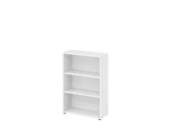 Büroregal 80 x 114,4 cm Weiß