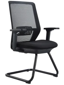 Bürostuhl 60 x 99 x 64 cm grau/ schwarz