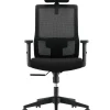 Bürostuhl 65 x 125 x 59 cm schwarz