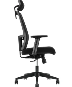 Bürostuhl 65 x 125 x 59 cm schwarz
