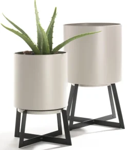 casaNOVA Übertopf auf Ständer 24,8 cm