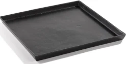 casaNOVA Dekoteller 30 x 30 cm schwarz