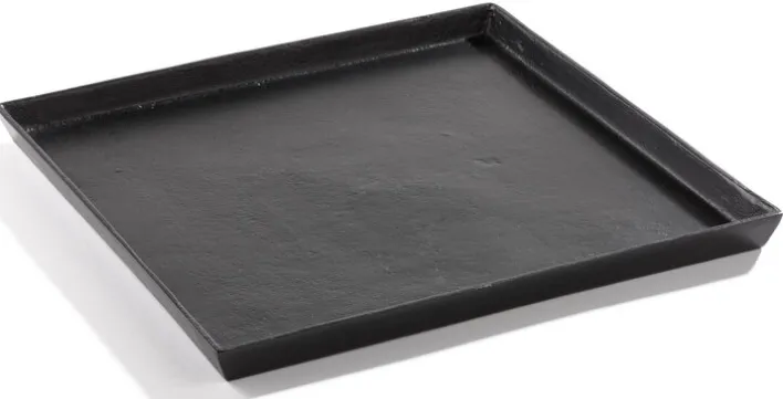 casaNOVA Dekoteller 30 x 30 cm schwarz