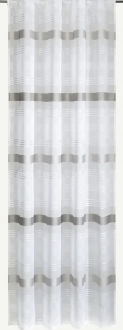 casaNOVA Flächenvorhang TANRI 140 x 240-245 cm anthrazit