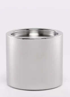 casaNOVA Kerzenständer 10 cm Edelstahl
