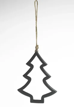 casanova Weihnachten Deko Anhänger Tannenbaum 25 cm schwarz