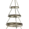 casaNOVA Weihnachten Etagere GOLDENE PRACHT 102 cm