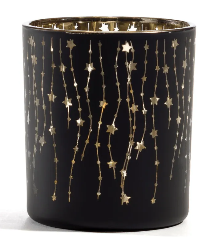 casaNova Weihnachten Teelichthalter 8 cm Goldfarben