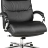 CASAVANTI Chefsessel FREDERICO Lederlook schwarz