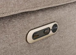 CASAVANTI Ecksofa NINA L 164 x 272 cm stonegrau