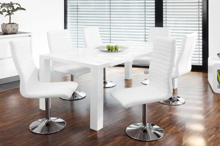 CASAVANTI Esstisch 140 x 90 cm weiß