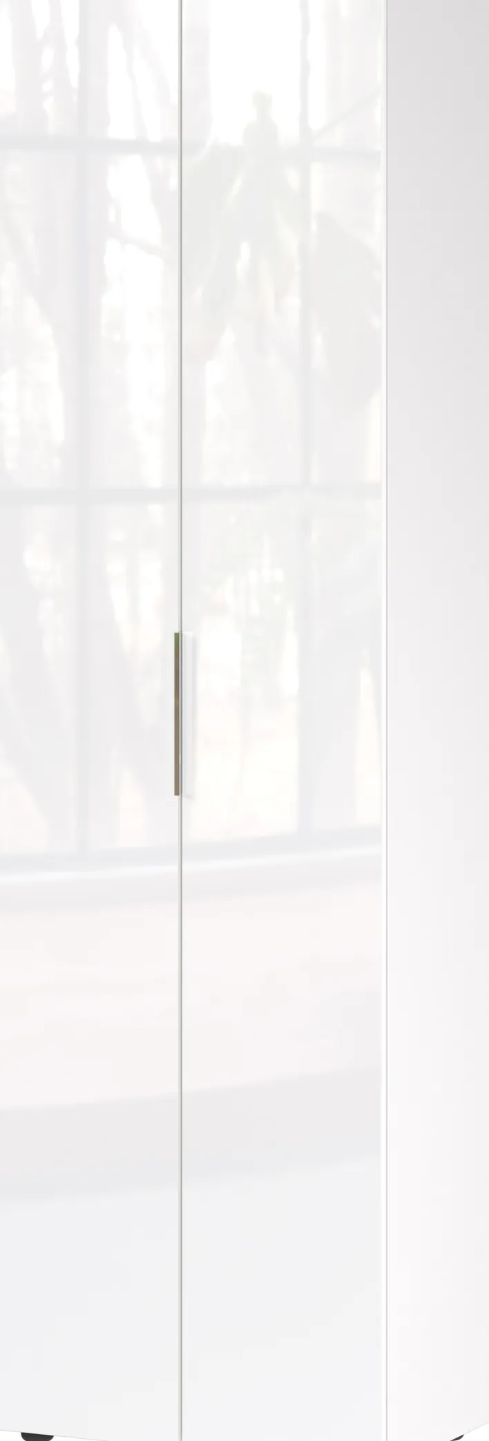 CASAVANTI Garderobenschrank GENOVA 59 x 197 cm weiß