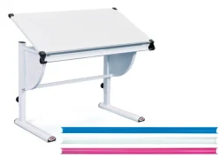 CASAVANTI Kinder Schreibtisch SAM Weiß