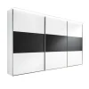 CASAVANTI Kleiderschrank INCLUDO 249 x 222 cm NB weiß/schwarz