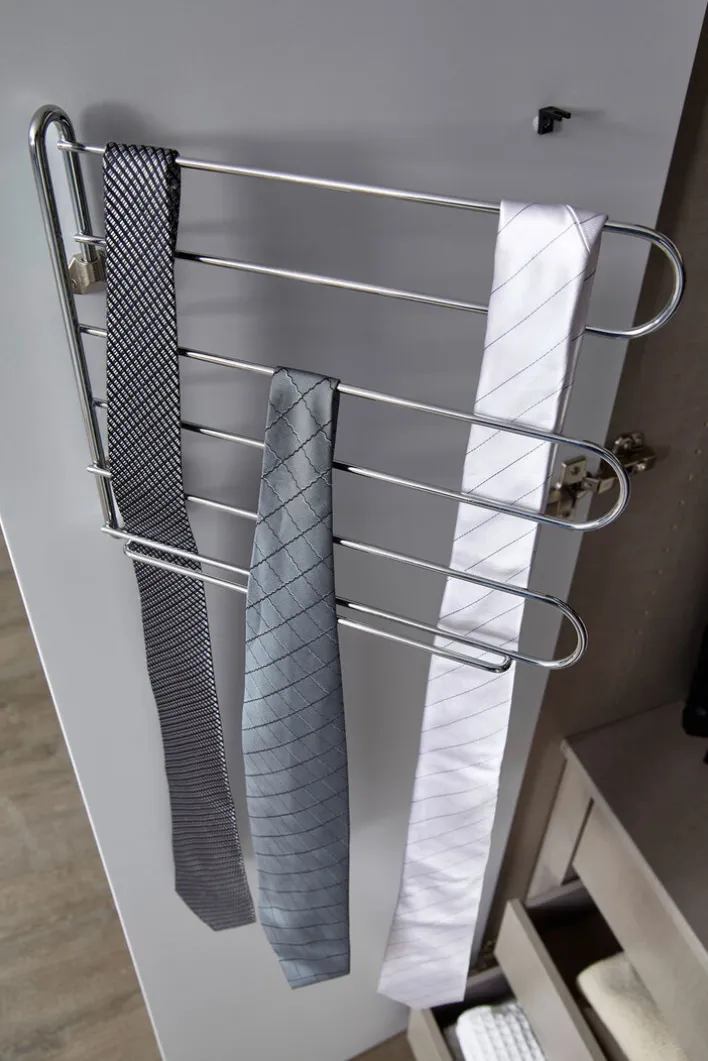 CASAVANTI Kleiderschrank PURISMA Alpinweiß/ Glas Kristallweiß