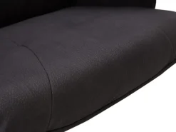 CASAVANTI Sessel mit Hocker 2-teilig grau